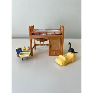 Loft Bed  Calico Critters Sylvanian Families Mixed Accessory Toy Lot